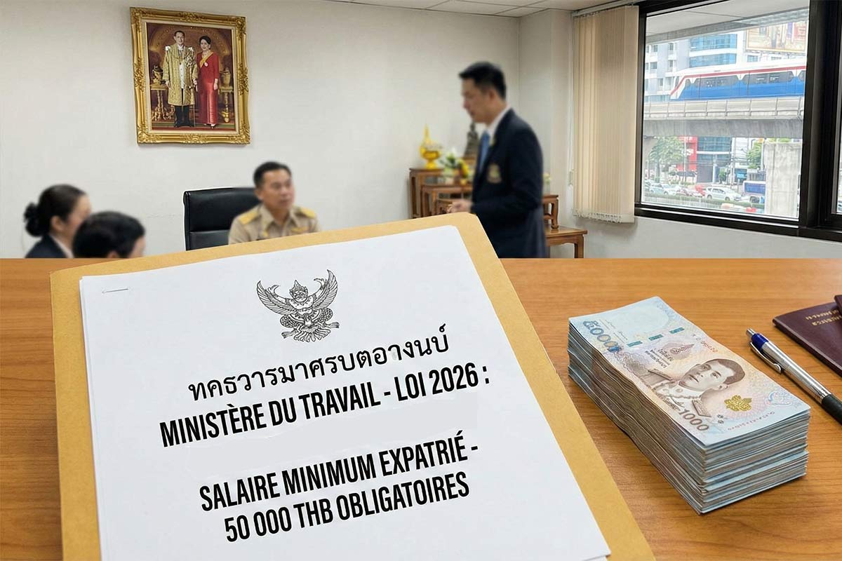 salaire minimum expatrié en Thaïlande